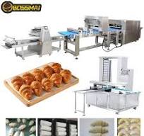 Bakery Equipment Luxury Dough Sheeter Full Automatic Bread Production Line  Croissant Moulder Machine
