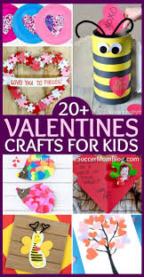 Valentines day ideas for mom: 20 Easy Valentine S Day Crafts For Kids The Soccer Mom Blog