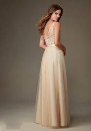 Back Of Mori Lee 134 Bridesmaid Dress Morilee Bridesmaid Bridesmaiddress Champagne Bridesmaid Dresses Bridesmaid Dresses Long Champagne Bridesmaid Dresses