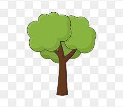 Green Cartoon Forest Material Big Tree Illustration Tree Clipart Tree Clipart Green Cartoon Png And Vector With Transparent Background For Free Download Tree Illustration Cartoon Trees Forest Cartoon