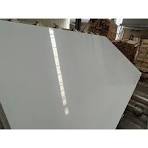 Polished Pure White Artificial Stone/Synthetic/Manmade ...