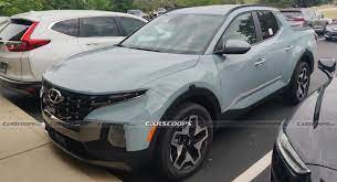 2022 hyundai santa cruz engines. U Spy The 2022 Hyundai Santa Cruz Pickup Truck Out In The Open Carscoops