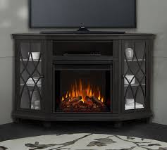 Finance from £15.12 a month 0% finance available. Real Flame 56 5 Lynette Corner Electric Fireplace Media Cabinet Pottery Barn
