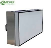 Yaning Cleanroom Stainless Steel Ceiling Ducted Air Outlet 0.3 Micron H14  HEPA Filter FFU Fan Filter Unit