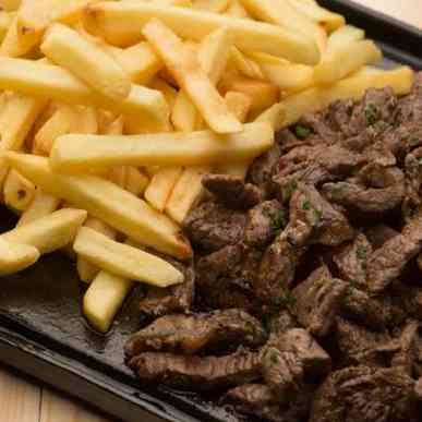 Filé com Fritas 500g