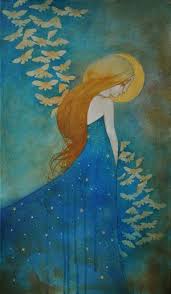 2012 Gallery Lucy Campbell Paintings Moon Art Whimsical Art Art