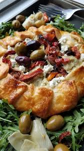 Mediterranean Galette Meem S Kitchen Recipes Appetizer Recipes Food