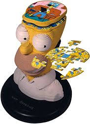 'the simpsons' is famed for its biting humor and eccentric characters. 3d Puzzles Homer Simpson Homer Jigsaw Puzzles
