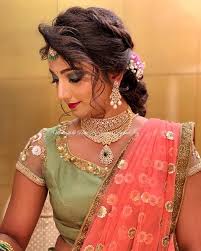 south indian bridal makeup and