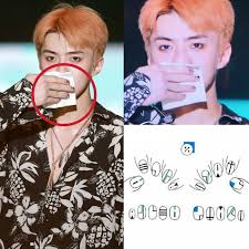 Sehun Ko Ko Bop Nail Art Posh Nail Spa Ttdi Review Fishmeatdie Asian Nails Bling Nail Art Anime Nails
