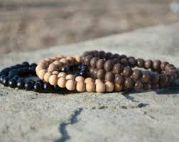 Large Wooden Beads Bracelet Natural Wooden Bead Bracelet Beaded Bracelet Mens Wood Bracelet Beaded Bracelets Mens Wood Bracelet Wooden Beads