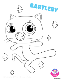 Print Bartleby 1 True And The Rainbow Kingdom Coloring Pages Coloring Pages Disney Coloring Pages Coloring Books