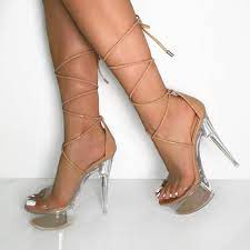 Neon clear strap heels, clear panel wedges and embellished styles, there's everything you need to bring your shoe game on your next big night. Destiny Nude Patent Clear Platform Heels From Simmi Shoes On 21 Buttons