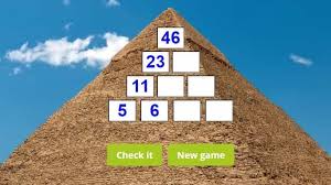 These tests require students to be fast and accurate with math facts in four operations by the time they reach the end of third. Subtraction Pyramid Puzzle Worksheets And Games