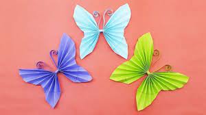 1001 Ideas De Manualidades Con Papel Tutoriales Paso A Paso Manualidades Artesania Con Papel Y Origami Mariposas