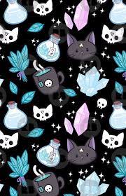 Herb Witch Black Nikury Samsung Galaxy Phone Case By Nikury Witchy Wallpaper Witch Wallpaper Halloween Wallpaper Iphone