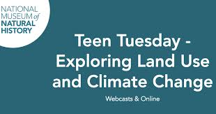 Help celebrate by supporting this fantastic partnership at any of the 20+. Catch Us For Teen Tuesday Exploring Land Use And Climate Change Casey Trees