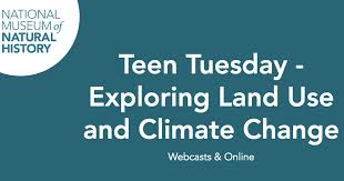 As always, the teen tuesday is written by my daughter. Catch Us For Teen Tuesday Exploring Land Use And Climate Change Casey Trees