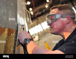 Aircraft maintenance officer hi-res stock photography and images