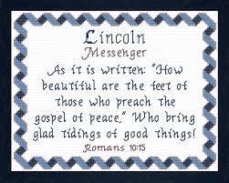 Lincoln Name Blessings Personalized Names With Meanings And Bible Verses