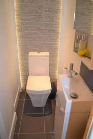 However, it doesn't take a remodel to make it look and function like a much larger space. 25 Beautiful Small Toilet Design Ideas For Small Space In Your Home Small Toilet Room Downstairs Toilet Small Toilet Design