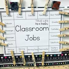Class Jobs Made Easy Classroom Jobs Classroom Job Chart