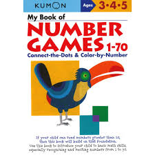 Kumon Math Skills My Book Of Numbers 1 70 Age 3 4 5 Babyonline