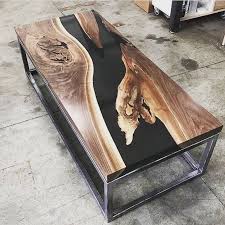 Black Oak Epoxy Table Interior123 Interior123 Norway Woodworking Design Nature Woodrespect Wood Resin Table Woodworking Diy Coffee Table