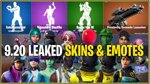 *all new* leaked skins/items in fortnite! New Fortnite All 9 20 Leaked Skins Emotes Howard The Alien Neo Versa Wonder Callisto Youtube