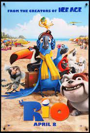 Rio 2011 In 2021 Rio Movie Animated Movie Posters Rio 2011
