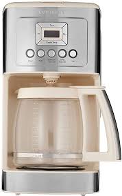 Buying miles through credit cards. Amazon Com Cuisinart Dcc 3200 Programmable Coffeemaker With Glass Carafe And Stainless Steel Handle 14 Cup Cream Home Kitchen