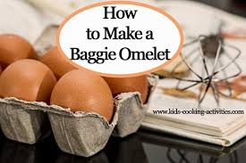 Serve with a toasted bun. Egg Omelet Recipe