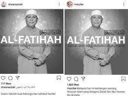 Sebelumnya, ustadz maaher sempat sakit. Kehilangan Abu Hassan Berita Sedih Buat Seluruh Pengikut Setia Dunia Dakwah