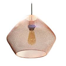 The concord collection is well known forthe concord. Ortiz Copper Metal Mesh Led Pendant Light Tlw Global