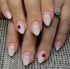 Valentine S Day Nails Ombre Nails Oval Nails Heart Nails Acrylic Nails Gel Nails Valentine S Day Nails Oval Nails Heart Nails 10 lovely valentine's day nails.