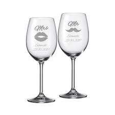 2 Leonardo Weinglaser Mit Personalisierter Gravur Mr Mrs Etsy Wine Glass Glass Wine