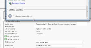 Extension Mobility Dx650 Cisco Community