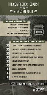 How do you winterize a camper. How To Winterize An Rv A Step By Step Guide