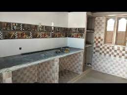 Here are some more bathroom tiles design images which you can refer. Kitchen Bathroom Tiles Design L Kitchen Bathroom Tiles Fitting New Design Tiles Highlighter Youtube