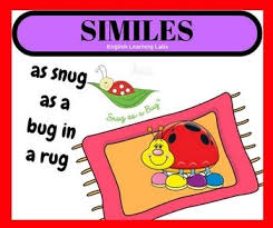 42 Printable Similes Flash Cards You Can Laminate These And Use In Classroom Simile Flashcards Cards