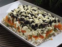 салат из копченой курицы с черносливом и грецкими орехами Recept Etogo Salata Budut Vyprashivat Vse Gosti Ochen Vkusnyj Recepty Salaty Recepty Salatov I Recepty