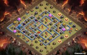 25+ formasi base th 7 coc terkuat anti bintang 3. Town Hall 12 Th12 War Trophy Base Anti 2 Star V63 With Link 9 2019 War Base Clash Of Clans Clasher Us