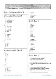 For this assignment, you will need to complete the disc assessment. Solutions Pre Intermediate Course Tests Pack Audio Doc Pdf Vse Dlya Studenta