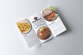 Trifold Brochure Restaurant Cafe Brochure Trifold Restaurant Templates Trifold Brochure Brochure Insert Image