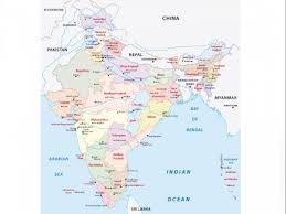 A political map of india and a large satellite image from landsat. Wrong Depiction Of India Map Can Land You In Jail For Upto 7 Yrs Rs 100 Crore Fine Business Standard News