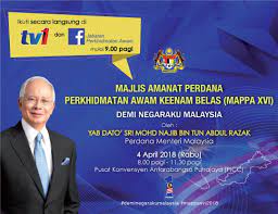 Berikut dikongsikan ringkasan atau intipati amanat perdana menteri pada majlis mappa tahun 2018. Majlis Amanat Perdana Perkhidmatan Awam 2018 Kahanan