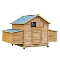 PawHut Gallinero Para Exterior De Madera 240x112,5x76 Cm