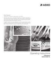 These are key characteristics of all our products and the reason they are greatly appreciated throughout the world. Asko D5456wh D5456ss User Manual Manualzz