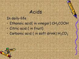 Vinegar is an effective, natural product for cleaning, but it should only be used in moderation. Acids Present In Fruits Citric Acid Malic Acid Tartaric Acid Ppt Download
