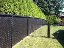 6 Foot Black Chain Link Fence Gate Popular Styles Of Chain Link Fence Fittings In 2020 Black Chain Link Fence Chain Link Fence Privacy Fence Slats